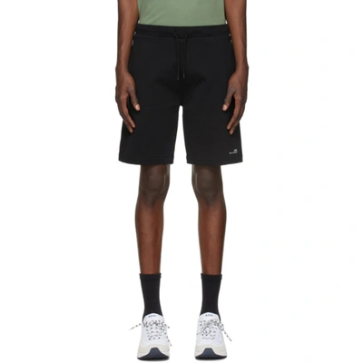 Apc Item Drawstring-waist Shorts In Lzz Black