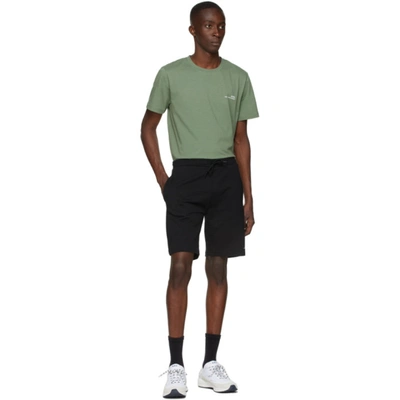 Apc Item Drawstring-waist Shorts In Lzz Black