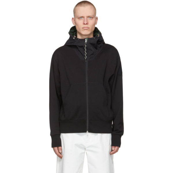 moncler black hoodie