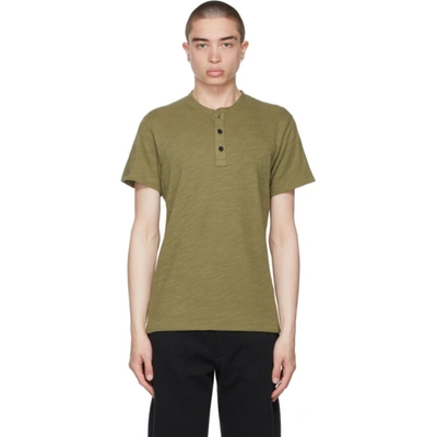 KHAKI FLAME HENLEY