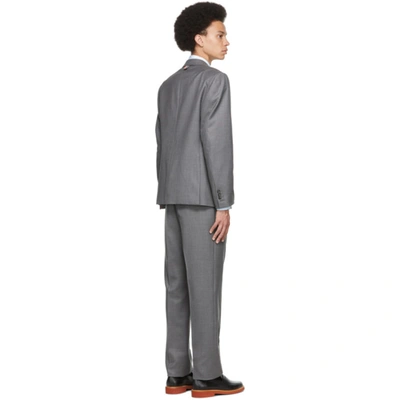 Shop Thom Browne Grey Classic 120s Suit In 035 Med Gre