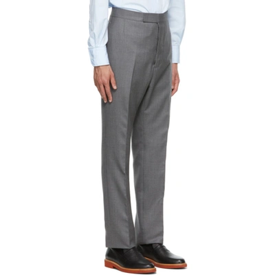 Shop Thom Browne Grey Classic 120s Suit In 035 Med Gre