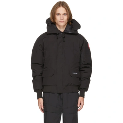 Shop Canada Goose Black Down Chilliwack Jacket