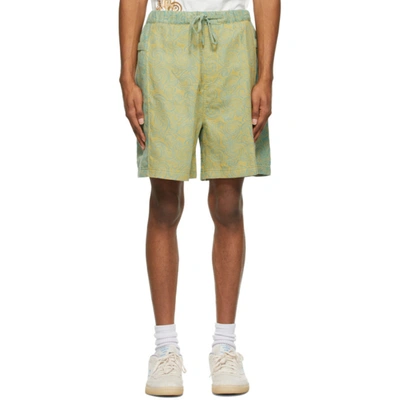 Story Mfg. Yellow Onda Spiral Shorts | ModeSens