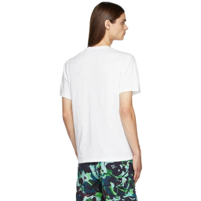 Shop Kenzo White Tiger Classic T-shirt In 01b - White