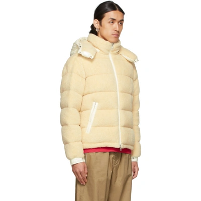 Shop Moncler Beige Down Michon Jacket In 200 Light Beige