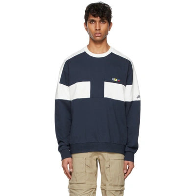 Nike Sportswear Reissue Men's French Terry Crew In Blue | ModeSens