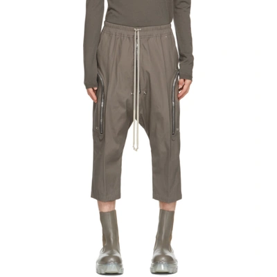 RICK OWENS BAUHAUS BELA CROPPED PANTS Rick Owens Bauhaus