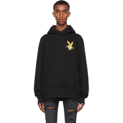 Amiri Black Playboy Edition Cover Bunny Hoodie | ModeSens