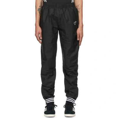 Shop Adidas X Human Made Black Tyvek® Track Pants