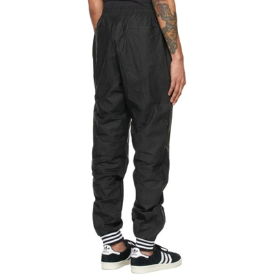 Shop Adidas X Human Made Black Tyvek® Track Pants