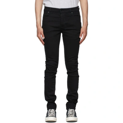 Shop Ksubi Black Van Winkle Jeans