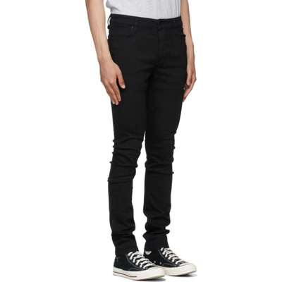 Shop Ksubi Black Van Winkle Jeans