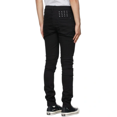 Shop Ksubi Black Van Winkle Jeans