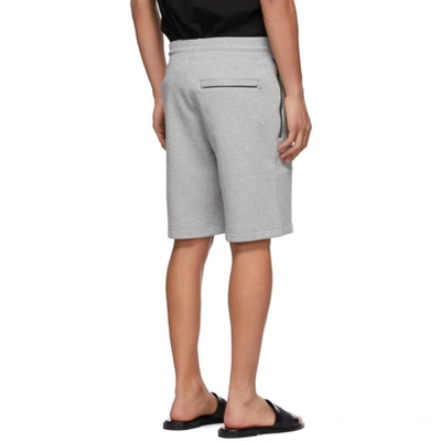 Shop Alyx Grey Sweatpant Shorts In Grey 14577126