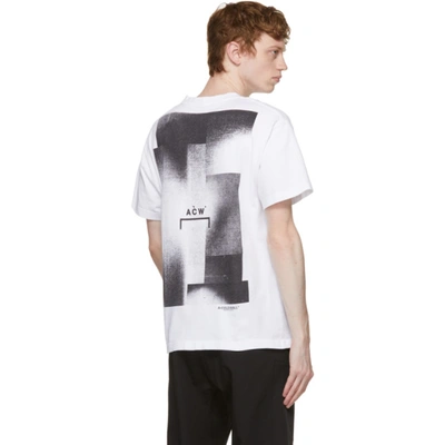 Shop A-cold-wall* White Signature Graphic T-shirt