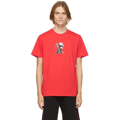 helmut lang red shirt