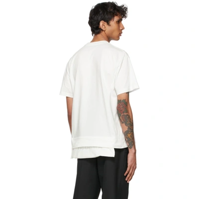Shop Ambush White Packable New Waist Pocket T-shirt In Off White