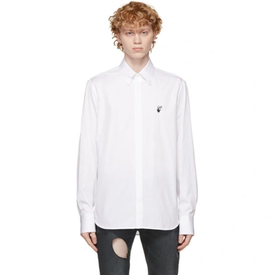 Shop Off-white White Hand Off Shirt In White Black