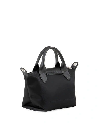 Longchamp Le Pliage Neo Xs Handbag With Strap In Raspberry
