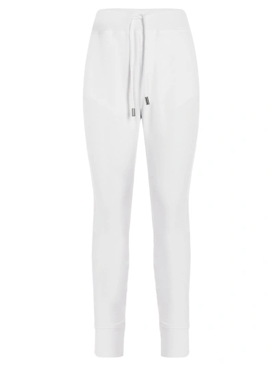 Shop Dsquared2 Logo Printed Track Pants In White
