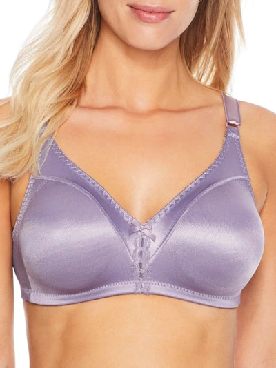 Shop Bali Double Support Wire-free Bra In Perfectly Purple