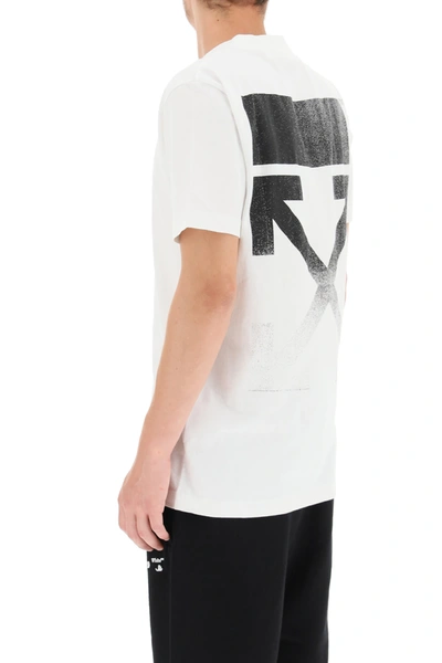 Shop Off-white Degrade Arrow T-shirt In White