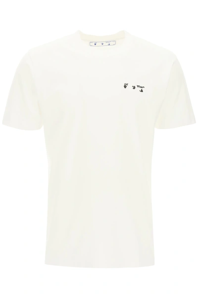 Shop Off-white Ow Logo T-shirt In White