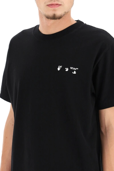 Shop Off-white Ow Logo T-shirt In Black