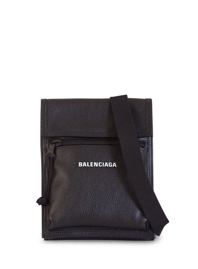 Shop Balenciaga Explorer Bag In Nero