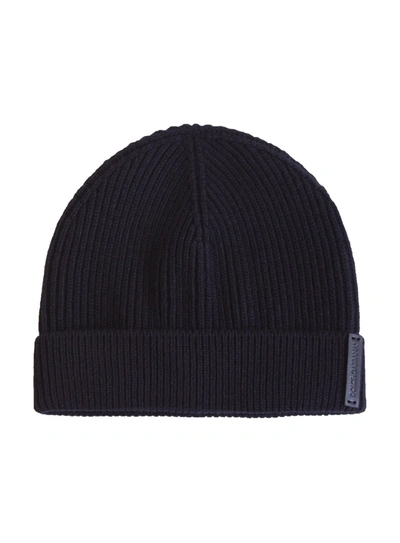 Shop Dolce & Gabbana Fine-ribbed Beanie In Nero