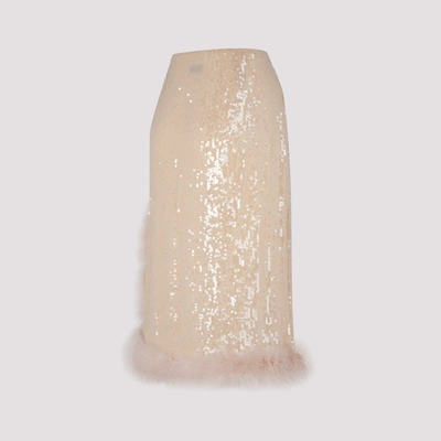 Shop Dries Van Noten Spany Skirt In Nude &amp; Neutrals