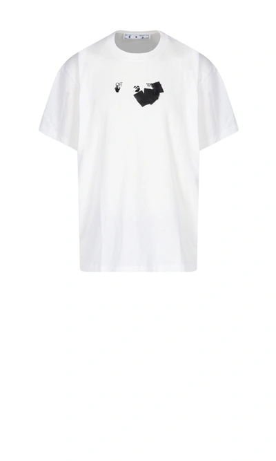 Shop Off-white "jumbo Marker" T-shirt In White