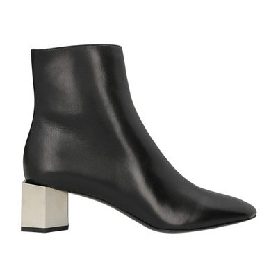 Shop Off-white Hexnut Ankle Boots In Black