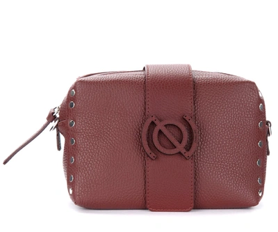 Shop Zanellato Oda Daily Baby Bag In Barolo Red Grained Leather In Rosso