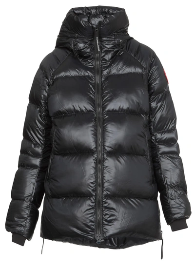 Shop Canada Goose Cypress Padded Down Jacket In Black