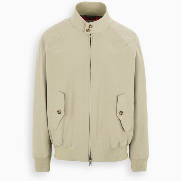 Baracuta Natural G9 Harrington Field Jacket In Beige ModeSens