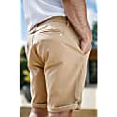&sons Trading Co Men's Neutrals &sons Virgil Chino Shorts Tan In Shorts