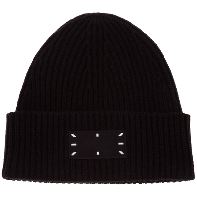 Shop Mcq By Alexander Mcqueen Men's Wool Beanie Hat In Black