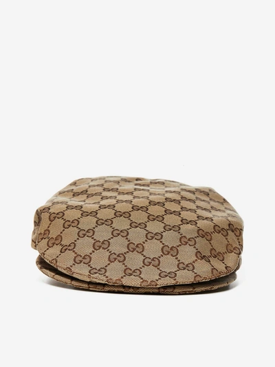 Shop Gucci All-over Logo Cotton-blend Flat Cap