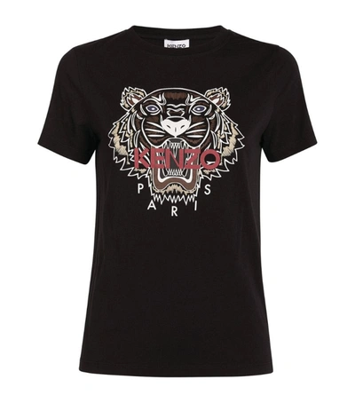 Shop Kenzo Classic Icon Tiger T-shirt In Black