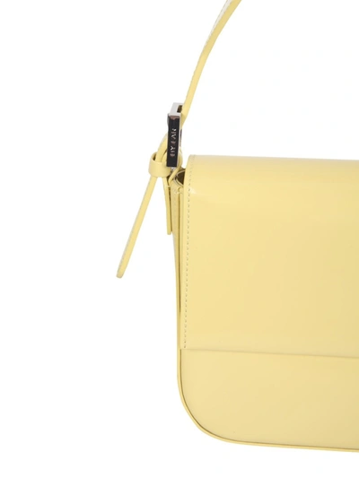 By Far Leather Shoulder Bag - Atterley In Yellow