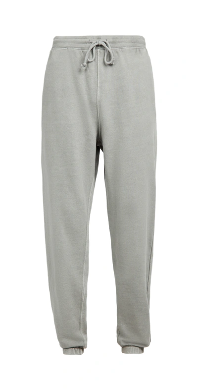 Shop Madewell Terry Sweatpants In Light Graphite