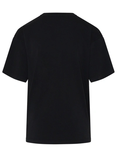 Shop Aries Black Cotton Temple T-shirt