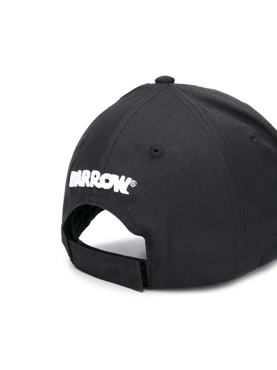 Shop Barrow Logo Baseball Hat In Black