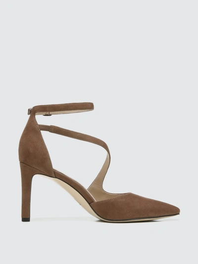 Shop 27 Edit Naturalizer Abilyn Pointed Toe Heel In Cocoa Suede