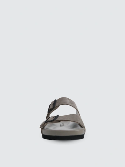 Shop Allen Edmonds Sparrow Slip On Sandal In Grey