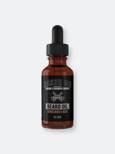 Shop Razor Md Beard Oil Sandalwood Musk