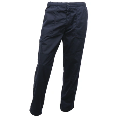 Shop Regatta Mens Sports New Lined Action Trousers In Blue