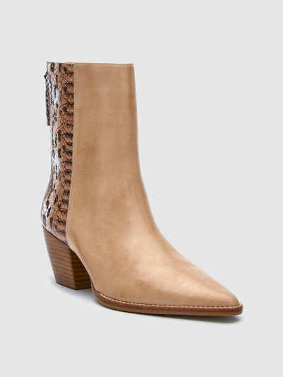 Shop Matisse Carson Leather Boot In Natural